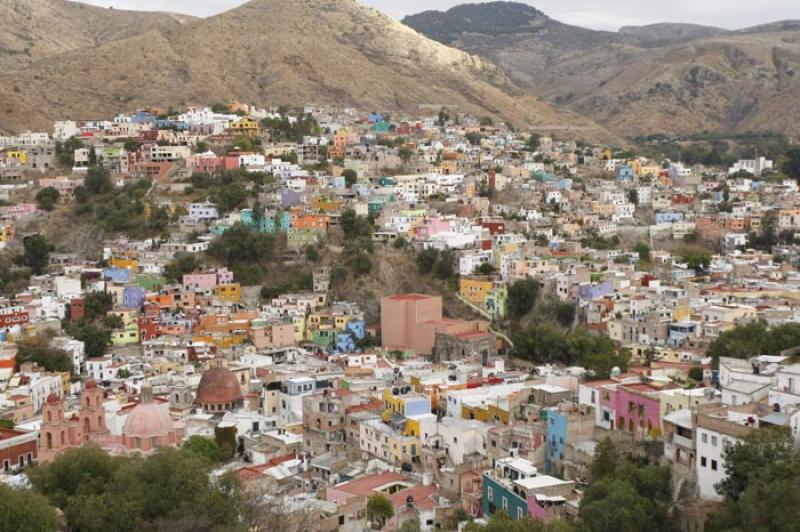 Panoramica de Guanajuato, Mexico, America