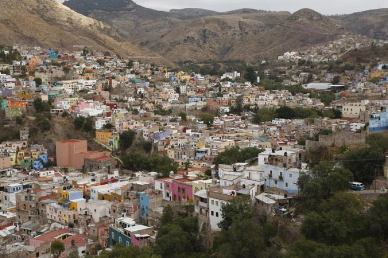 Panoramica de Guanajuato, Mexico, America