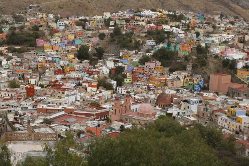 Panoramica de Guanajuato, Mexico, America