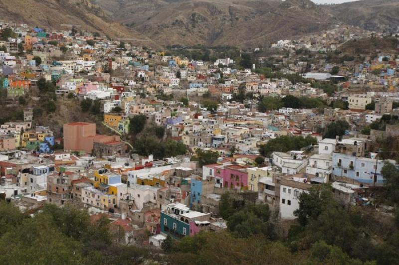 Panoramica de Guanajuato, Mexico, America