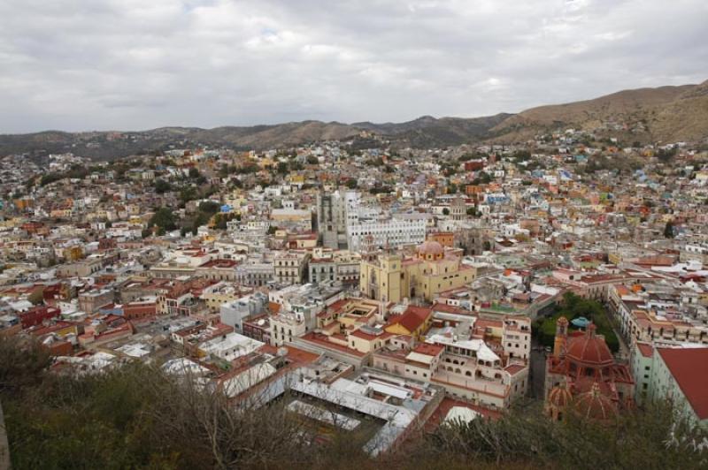 Panoramica de Guanajuato, Mexico, America