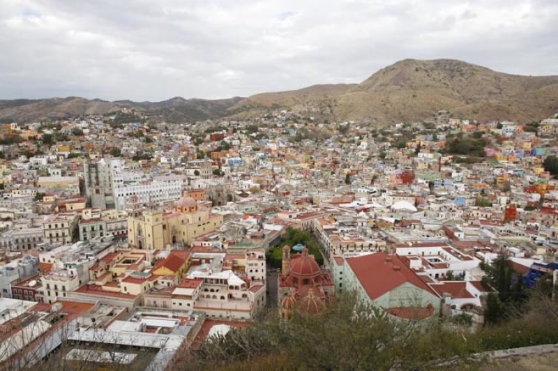 Panoramica de Guanajuato, Mexico, America