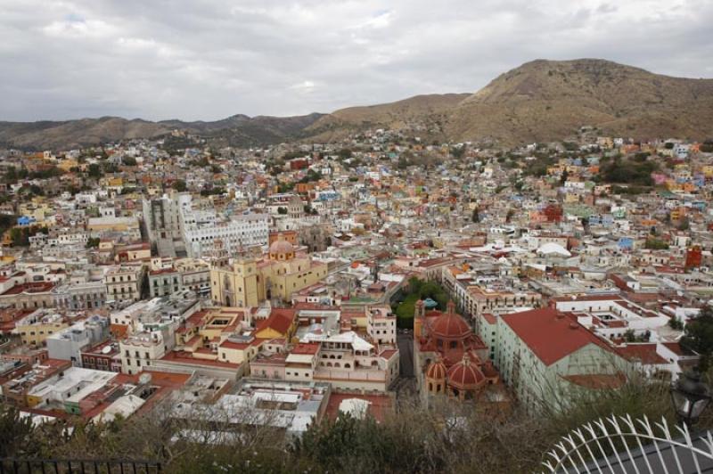 Panoramica de Guanajuato, Mexico, America