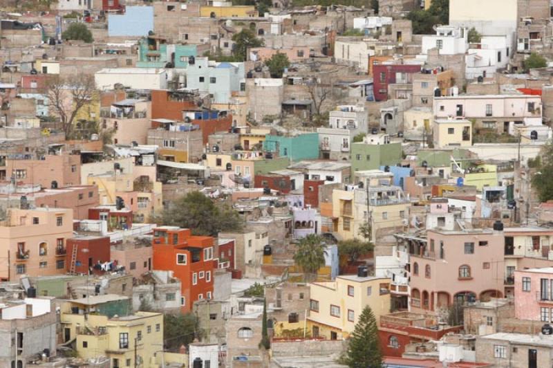 Panoramica de Guanajuato, Mexico, America