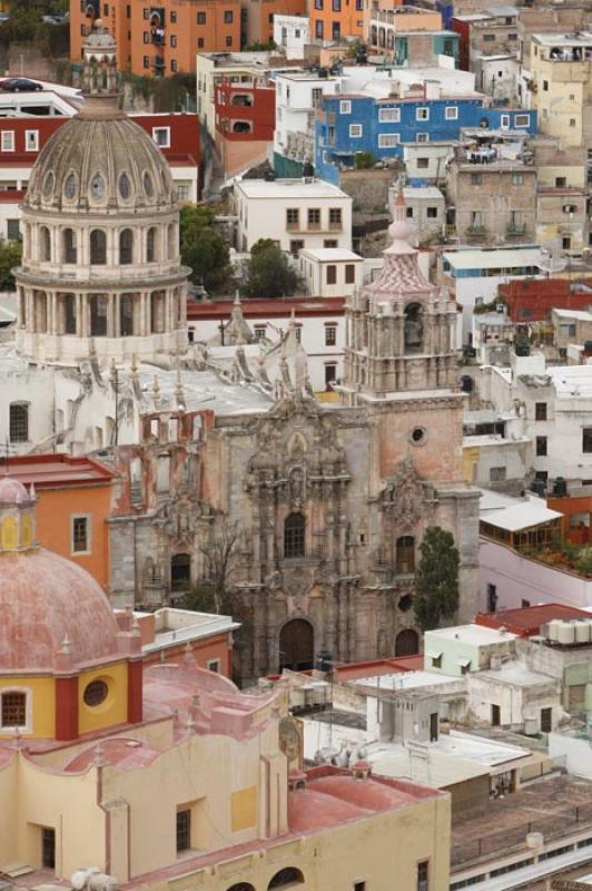 Iglesia de la CompaÃ±ia, Guanajuato, Mexico, Ame...