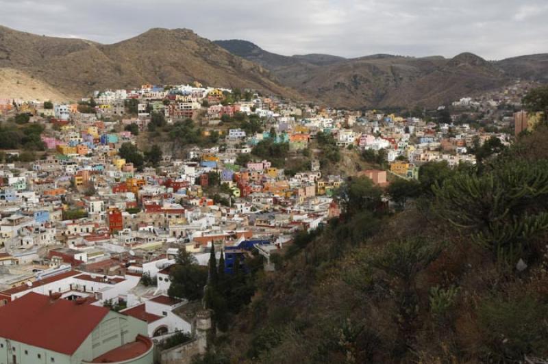 Panoramica de Guanajuato, Mexico, America