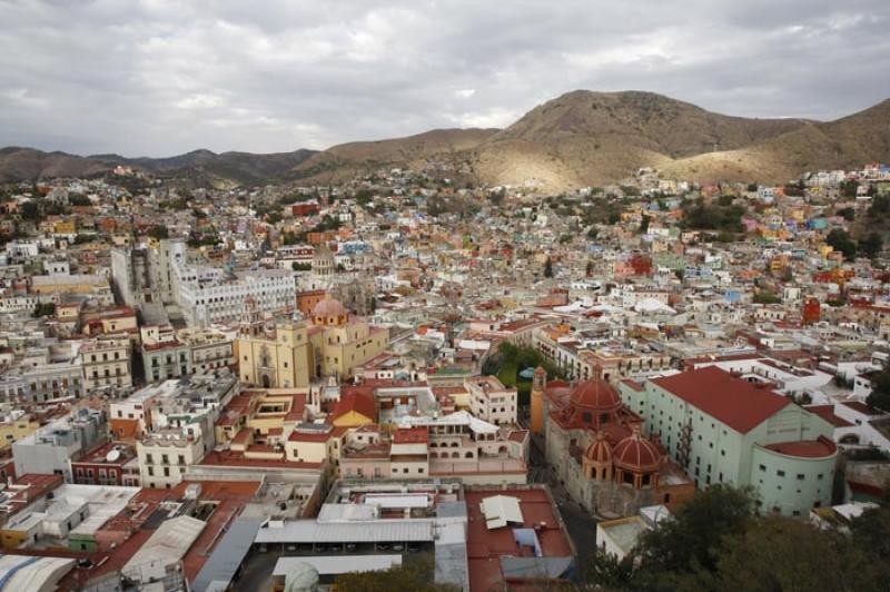 Panoramica de Guanajuato, Mexico, America