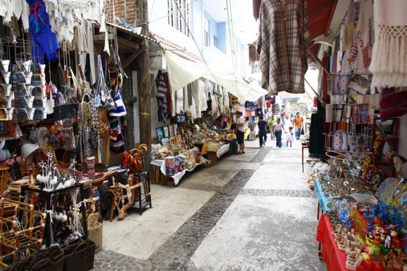 Mercados Artesanales, Isla de Janitzio, Patzcuaro,...