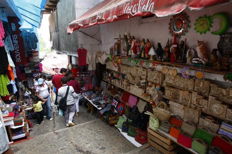 Mercados Artesanales, Isla de Janitzio, Patzcuaro,...