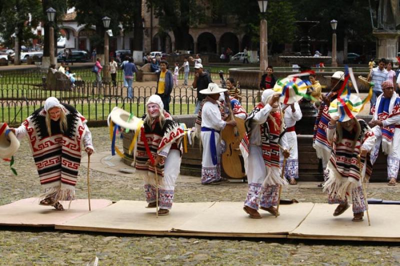 Danza de los Viejitos, Patzcuaro, Michoacan, Mexic...