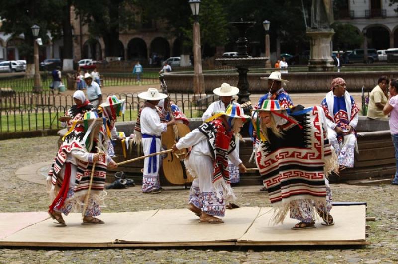 Danza de los Viejitos, Patzcuaro, Michoacan, Mexic...