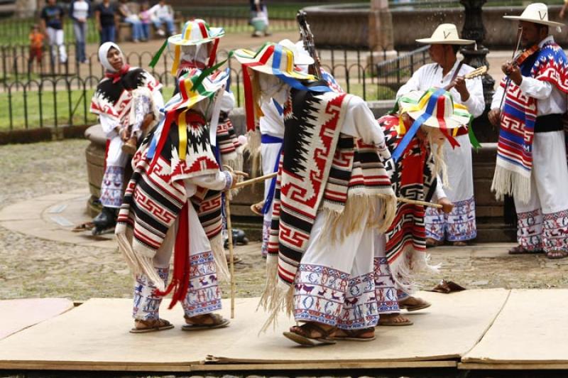 Danza de los Viejitos, Patzcuaro, Michoacan, Mexic...