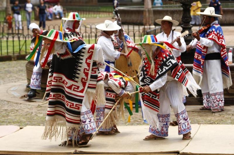 Danza de los Viejitos, Patzcuaro, Michoacan, Mexic...