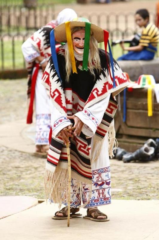 Danza de los Viejitos, Patzcuaro, Michoacan, Mexic...