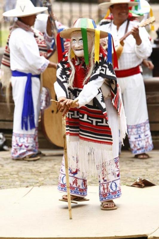 Danza de los Viejitos, Patzcuaro, Michoacan, Mexic...