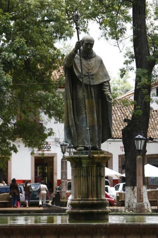 Fuente de Vasco de Quiroga, Patzcuaro, Michoacan, ...