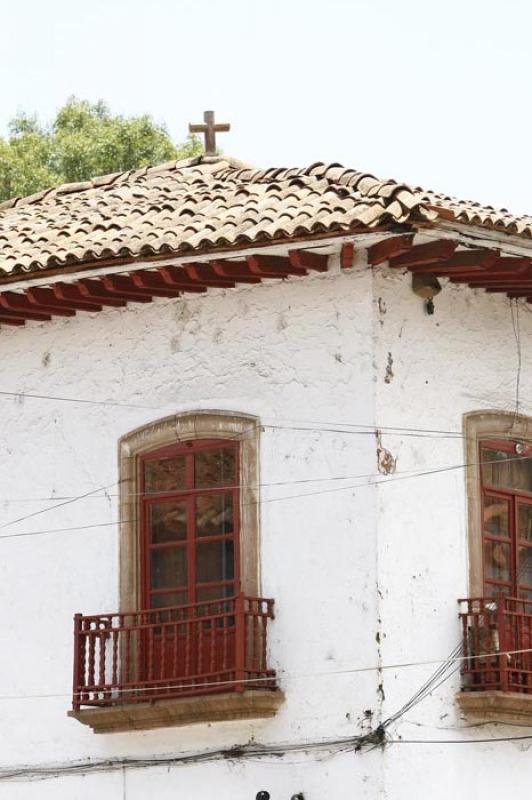 Balcon del Palacio de Huitzimengari, Patzcuaro, Mi...