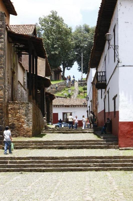 Calle el Madrigal, Patzcuaro, Michoacan, Mexico