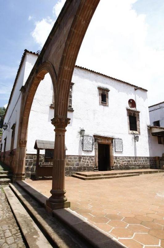 Templo de San Agustin, Patzcuaro, Michoacan, Mexic...