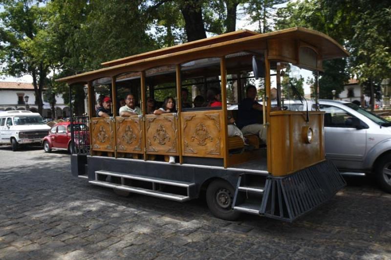 PequeÃ±o Tranvia, Patzcuaro, Michoacan, Mexico