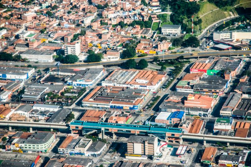 Panoramica de la Ciudad de Medellin, Antioquia, Co...