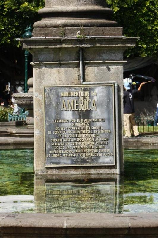 Monumento a la America, Quiroga, Michoacan, Moreli...