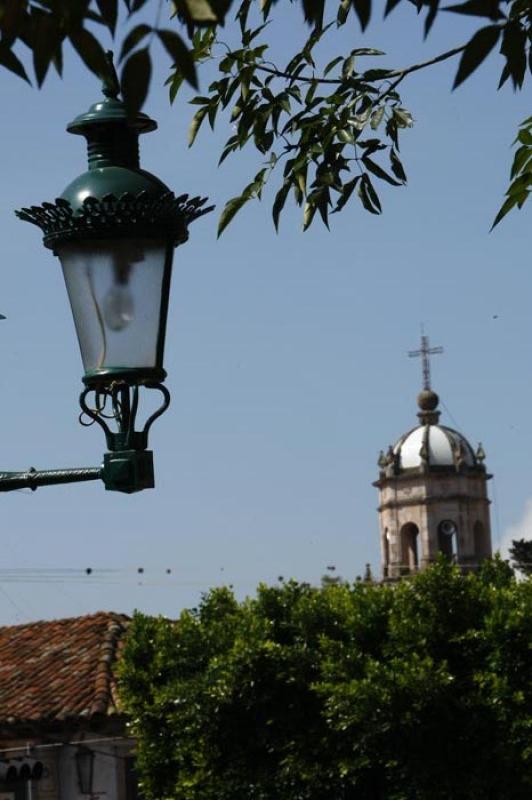 Farol en Quiroga, Michoacan, Morelia, Mexico