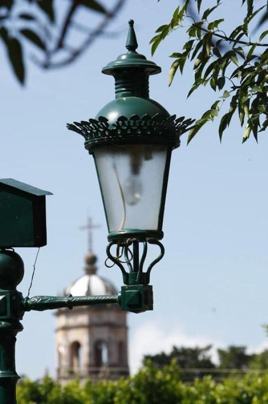 Farol en Quiroga, Michoacan, Morelia, Mexico