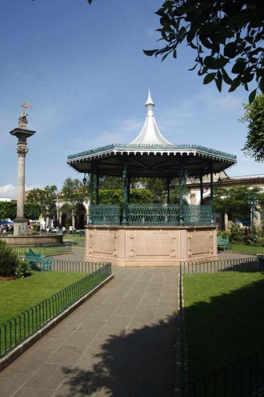 Plaza Principal Belisario Dominguez, Quiroga, Mich...