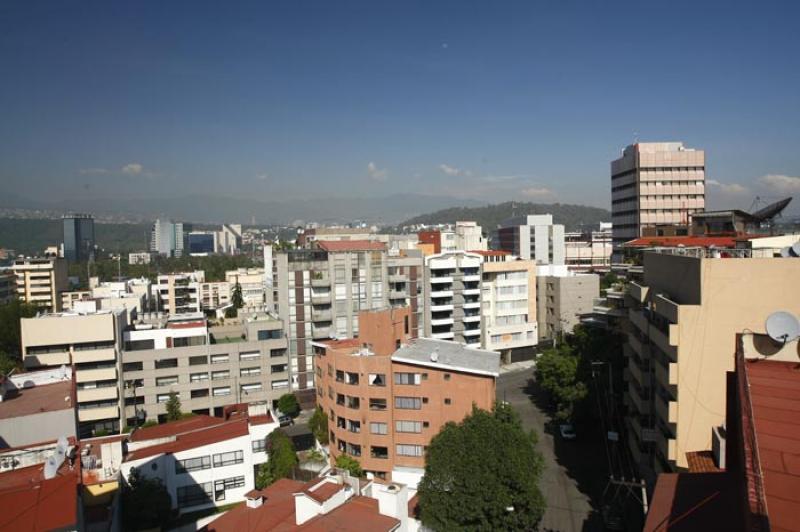 Panoramica de Mexico DF, Mexico, America Central