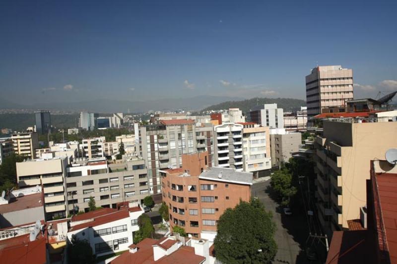 Panoramica de Mexico DF, Mexico, America Central