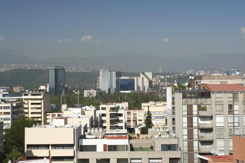 Panoramica de Mexico DF, Mexico, America Central