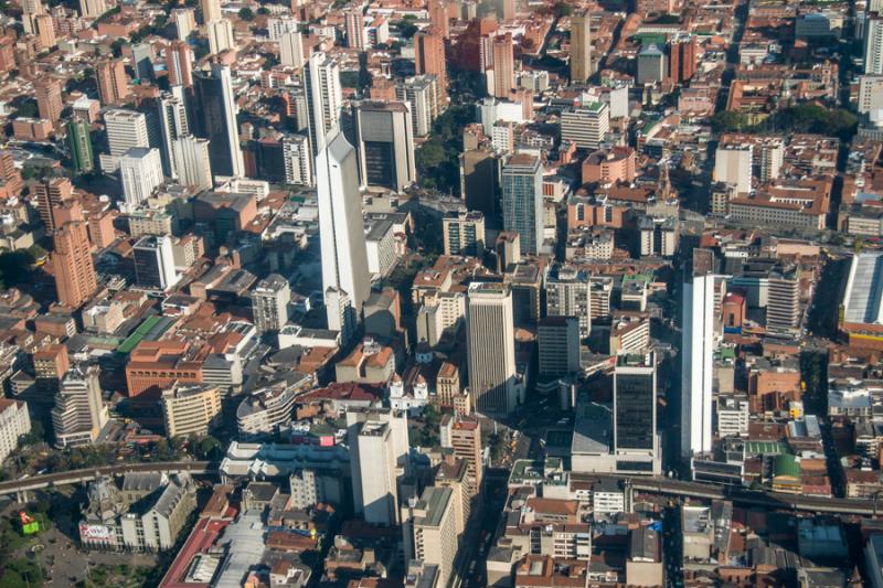 Panoramica de la Ciudad de Medellin, Antioquia, Co...