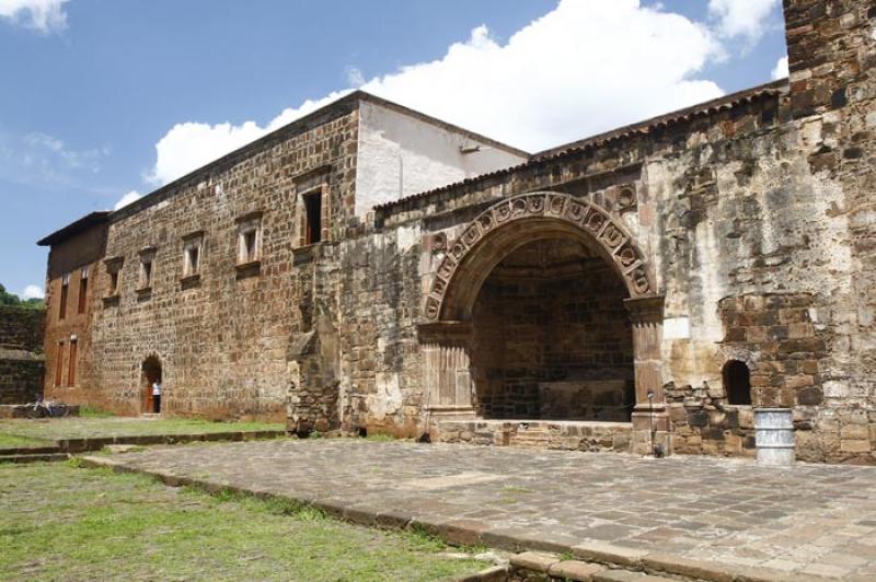 Ex Convento Franciscano de Tzintzuntzan, Michoacan...