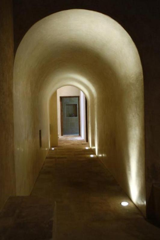 Interior del Ex Convento Franciscano de Tzintzuntz...