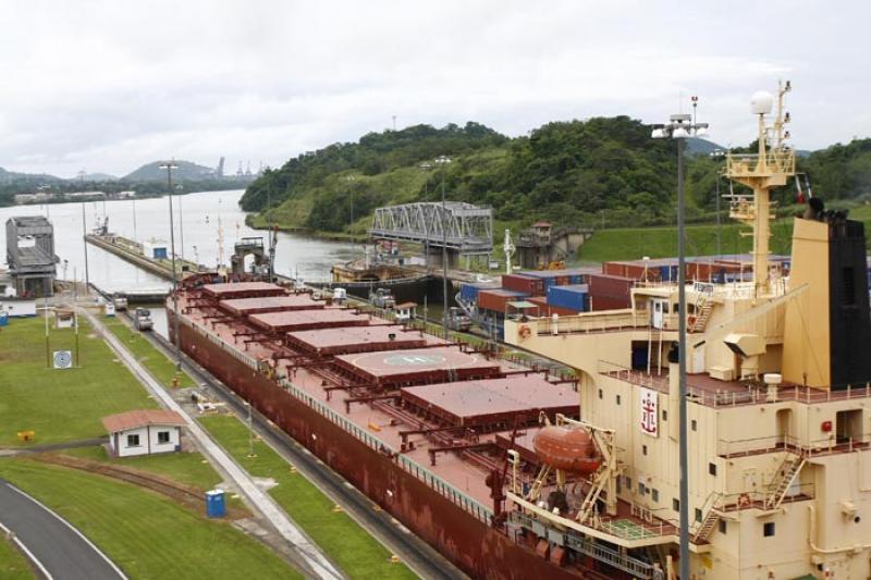 Miraflores Locks, Canal de Panama, Panama, America...