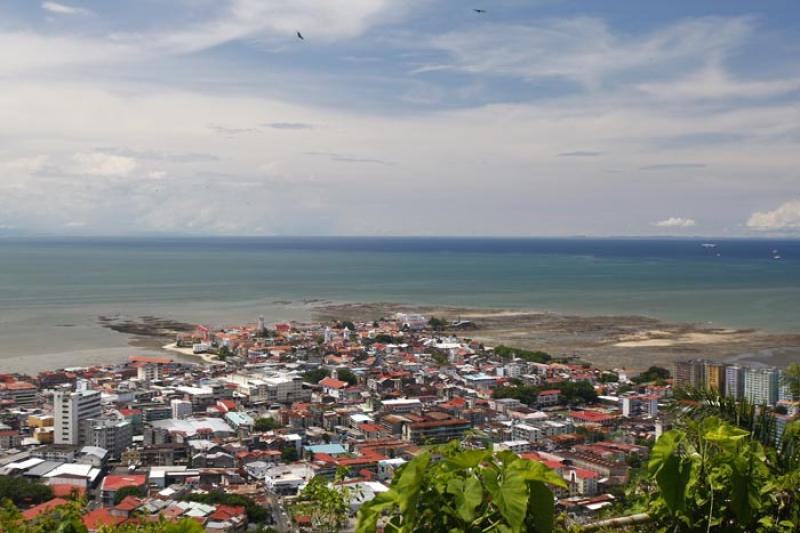 Panoramica del Casco Viejo, San Felipe, Panama, Am...