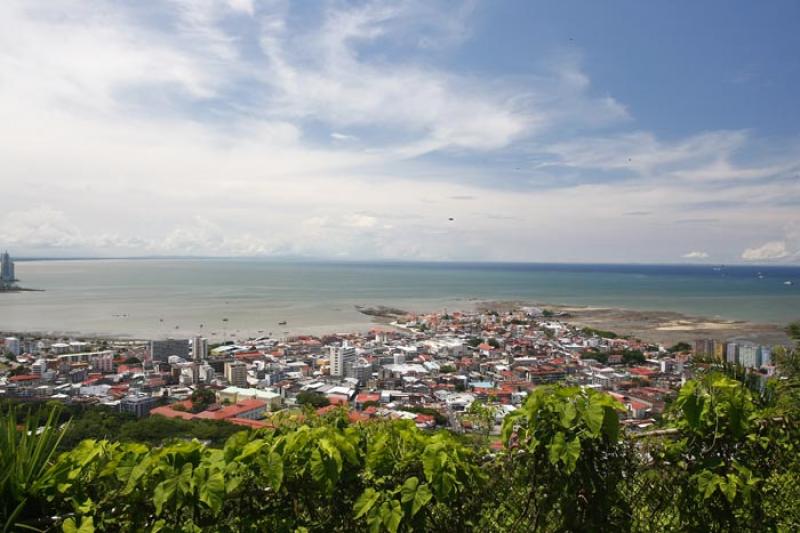 Panoramica del Casco Viejo, San Felipe, Panama, Am...