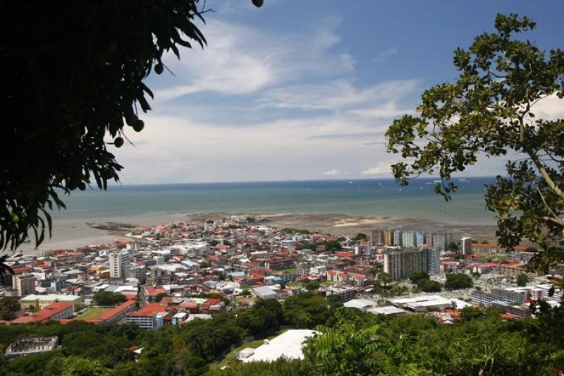 Panoramica del Casco Viejo, San Felipe, Panama, Am...