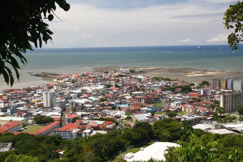 Panoramica del Casco Viejo, San Felipe, Panama, Am...