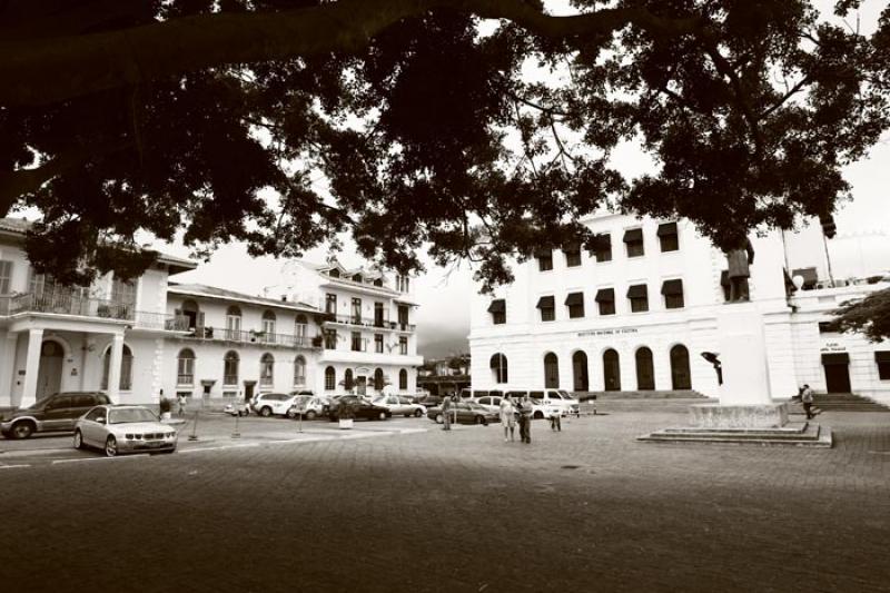 Plaza de Francia, San Felipe, Casco Viejo, Panama,...