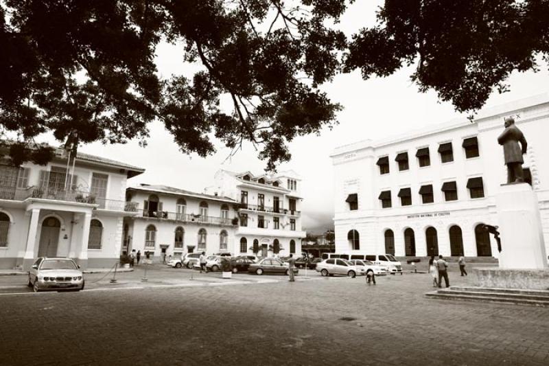 Plaza de Francia, San Felipe, Casco Viejo, Panama,...