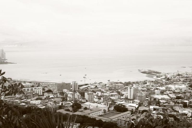 Panoramica de Ciudad de Panama, Panama, America Ce...