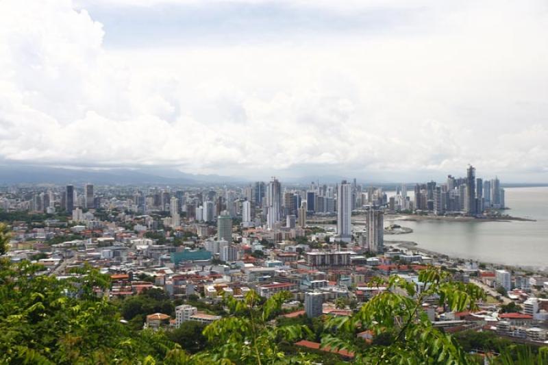 Panoramica de Ciudad de Panama, Panama, America Ce...