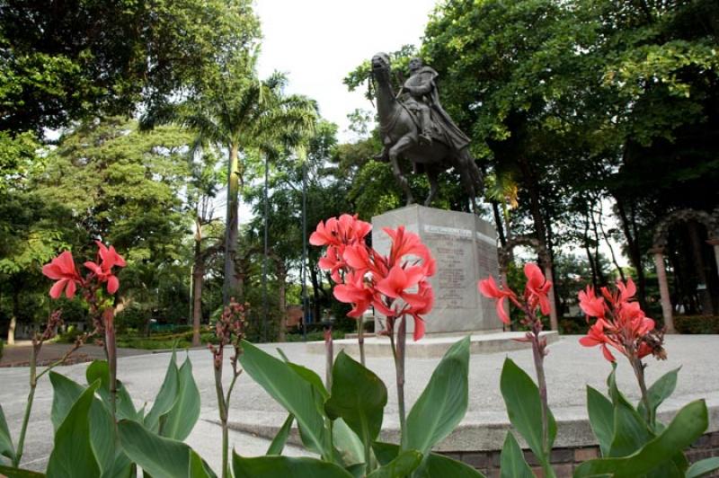 Parque Simon Bolivar, Cucuta, Norte de Santander, ...