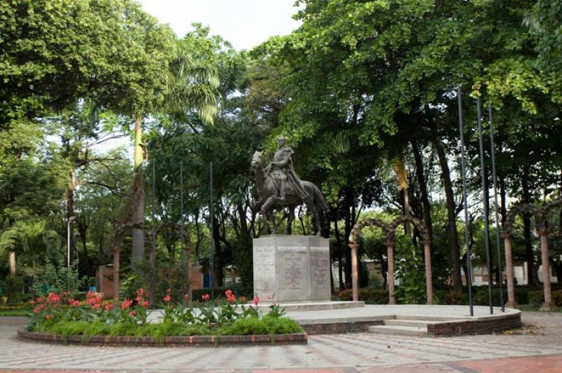 Parque Simon Bolivar, Cucuta, Norte de Santander, ...