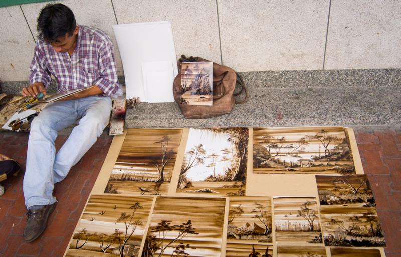 Artista Urbano, Guadalajara de Buga, Valle del Cau...