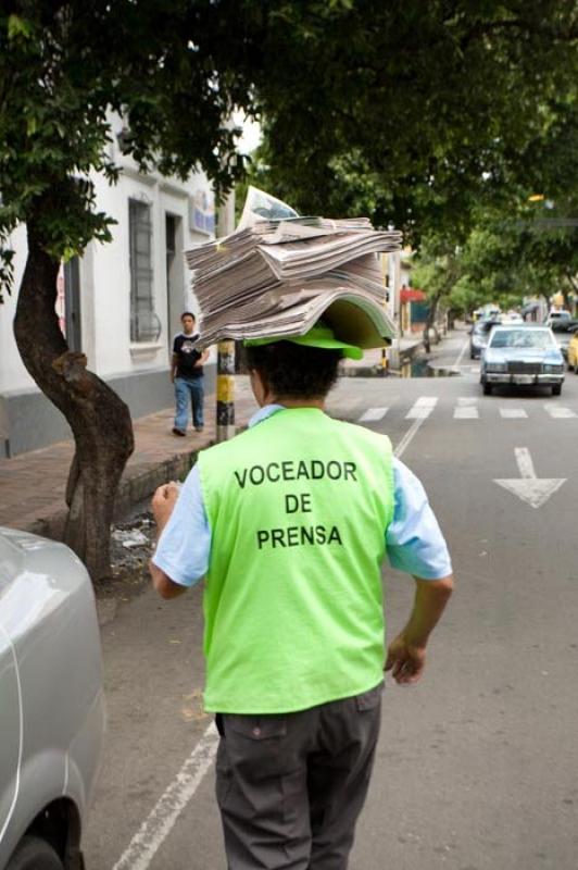 Vendedor de Prensa, Cucuta, Norte de Santander, Co...