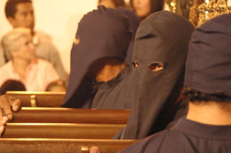 Procesion Semana Santa, Popayan, Cauca, Colombia