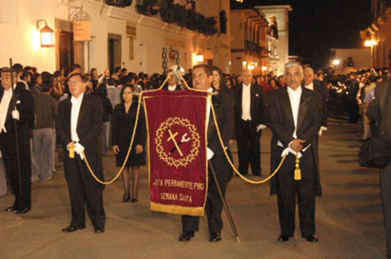 Procesion Semana Santa, Popayan, Cauca, Colombia